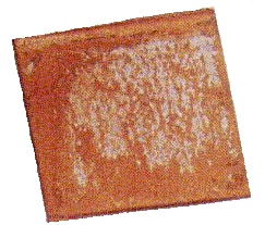 Beispiel einer ungesch&uuml;tzten Stahloberfl&auml;che