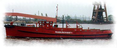 Korrosionsschutz nach KOREL des L&ouml;schmitteltanks eines Feuerl&ouml;schbootes